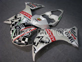 Yamaha YZF-R1 2009-2011 Injection ABS Fairing - ABARTH - Black White - MFS5132